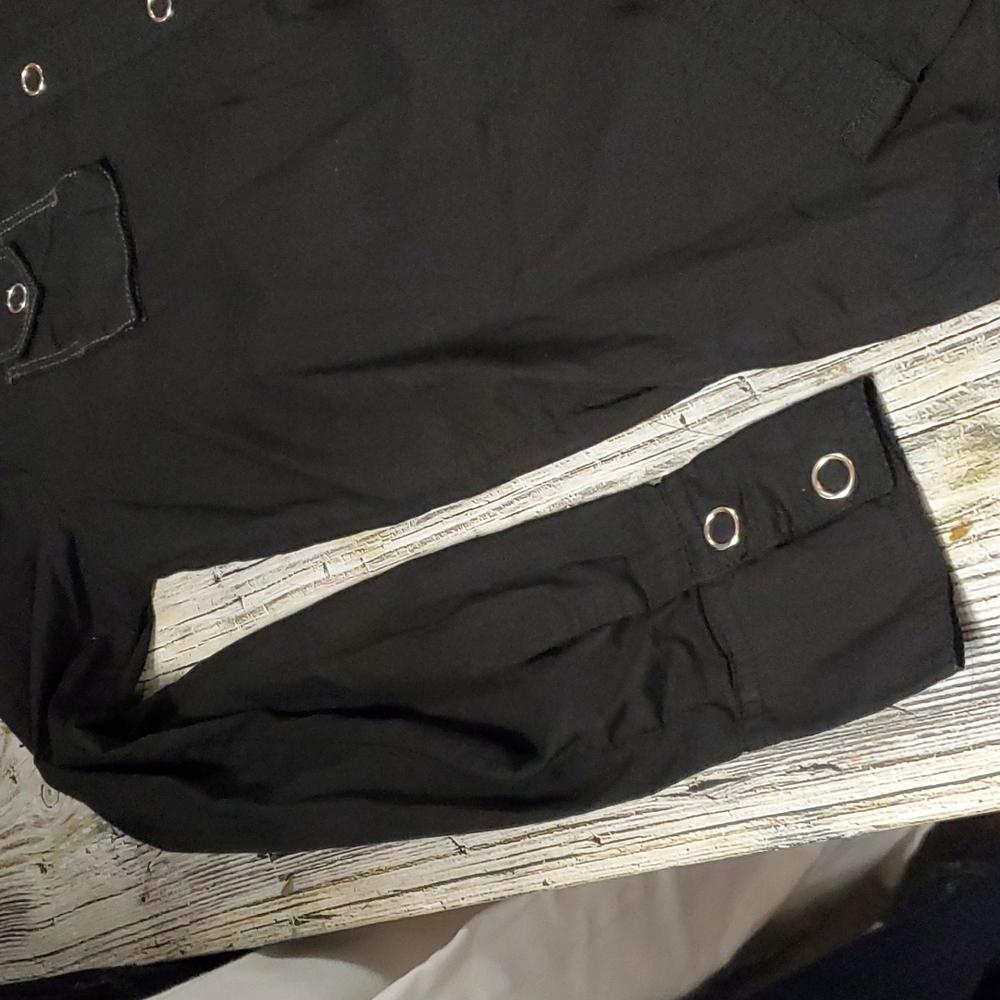 Murmur Hooded Snap Button Top - image 4